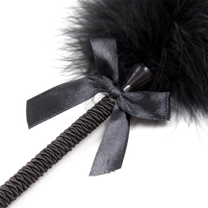 Plumero com Laço 25 cm Preto
