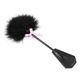 Plumagem e Chicote 2 em 1 29 cm Preto
