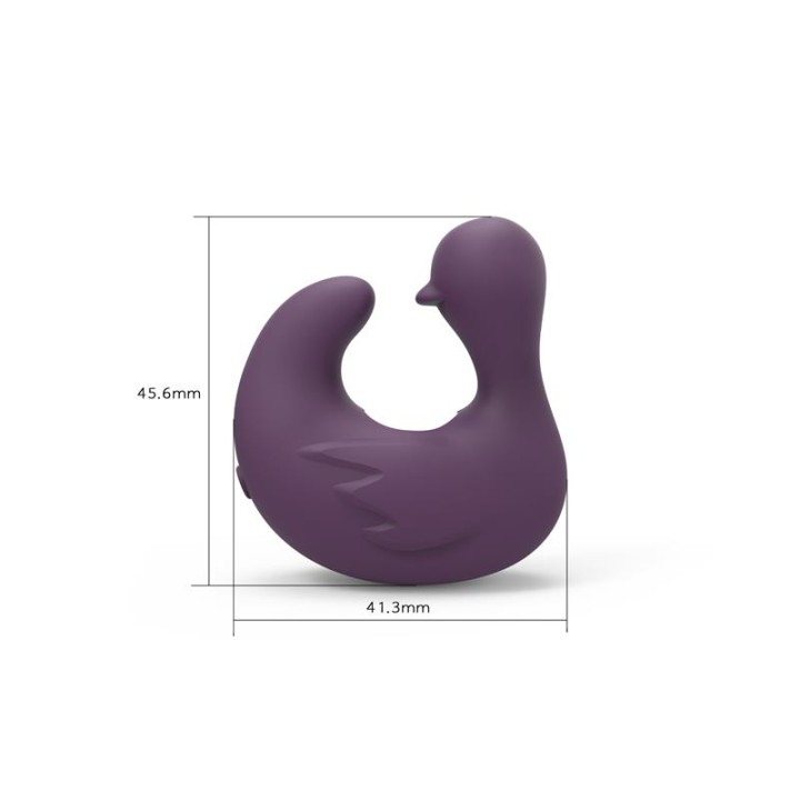 Swanson Dedal Patito Estimulador USB Silicone Violeta