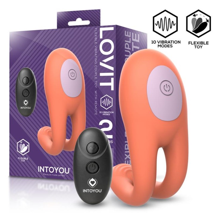 Lovit Vibrador Flexível com Controlo Remoto