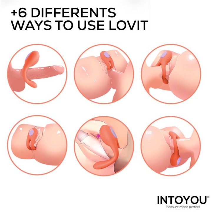 Lovit Vibrador Flexível com Controlo Remoto