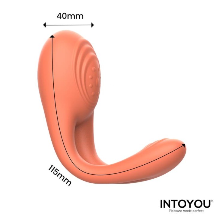 Lovit Vibrador Flexível com Controlo Remoto