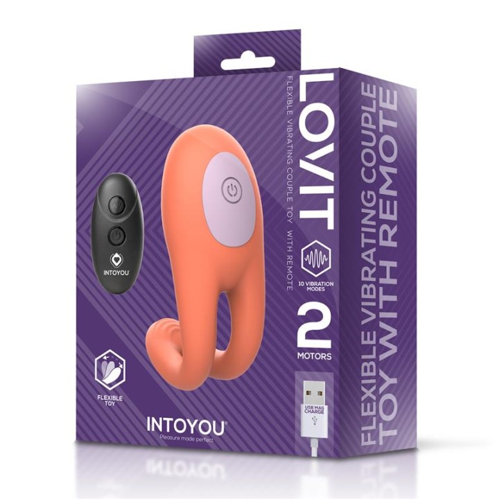 Lovit Vibrador Flexível com Controlo Remoto