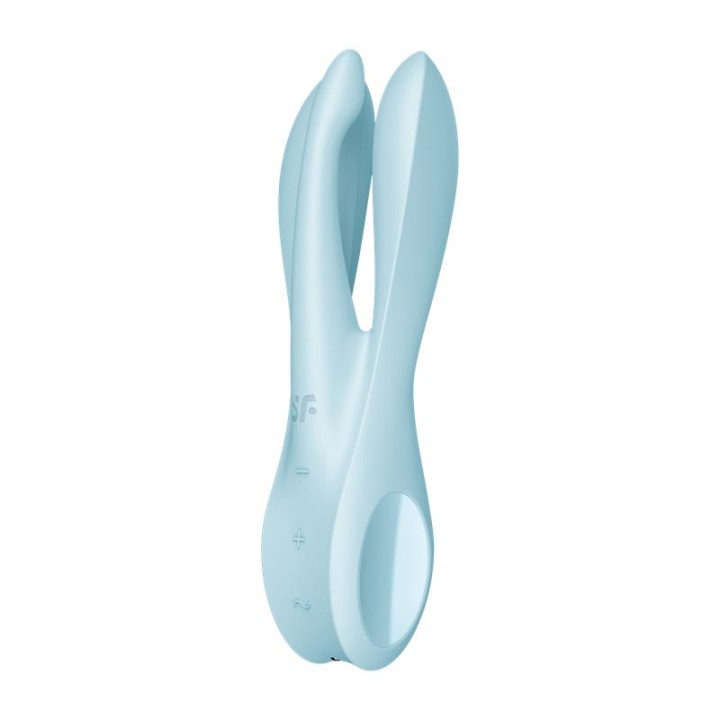 SATISFYER - THREESOME 1 VIBRATOR BLUE