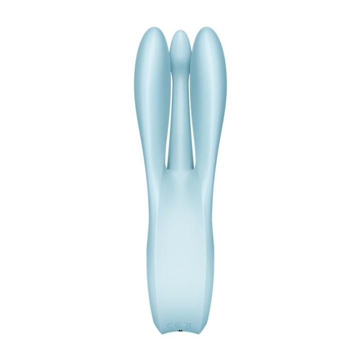 SATISFYER - THREESOME 1 VIBRATOR BLUE