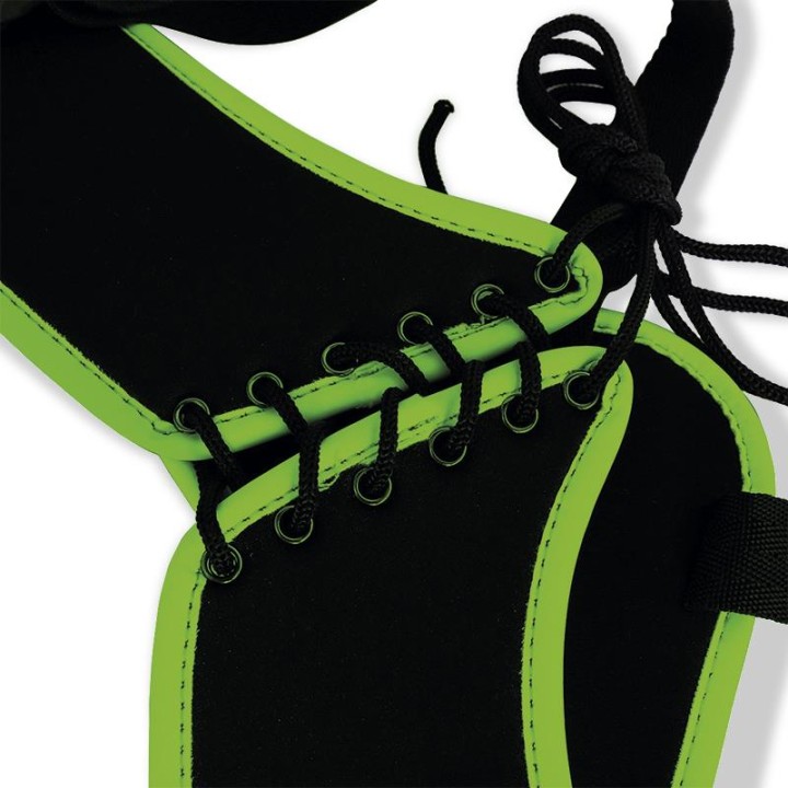 Eiferes Arnês Ajustável Estilo Corset que Brilha no Escuro