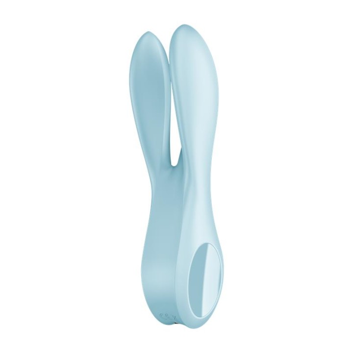 SATISFYER - THREESOME 1 VIBRATOR BLUE