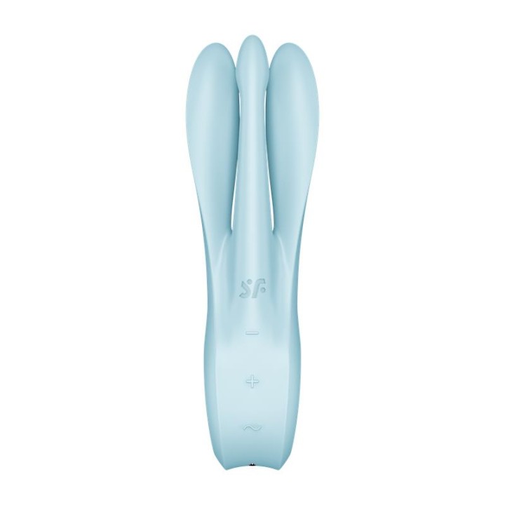 SATISFYER - THREESOME 1 VIBRATOR BLUE