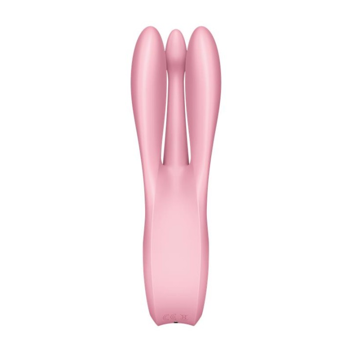 SATISFYER - THREESOME 1 VIBRATOR PINK