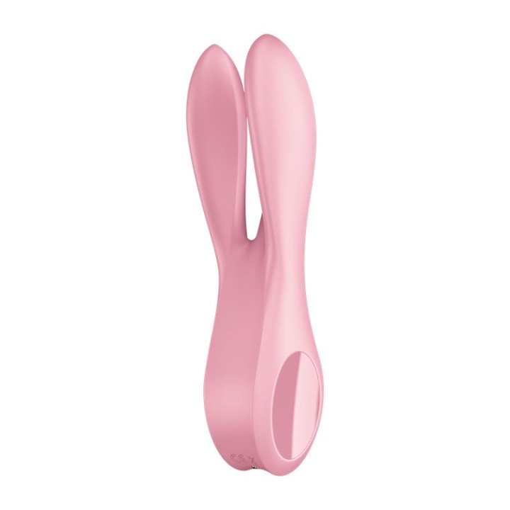 SATISFYER - THREESOME 1 VIBRATOR PINK