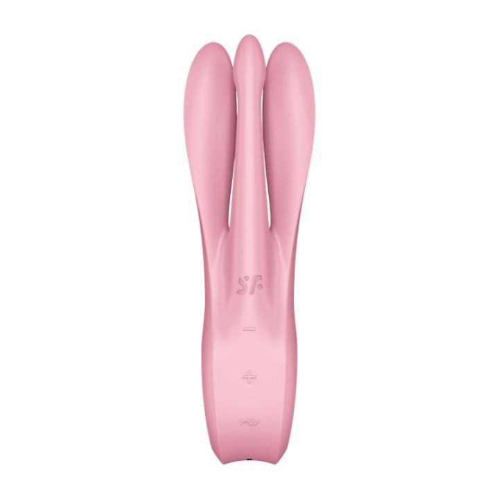 SATISFYER - THREESOME 1 VIBRATOR PINK