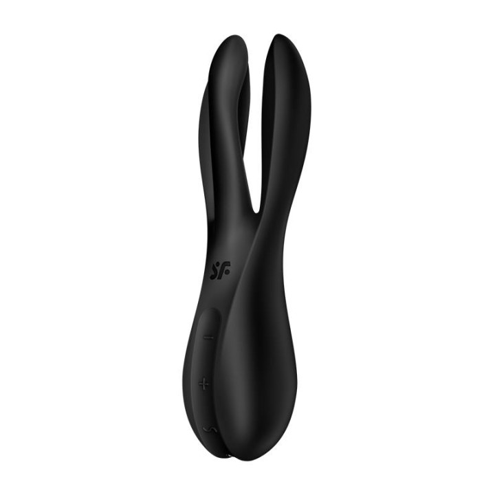 SATISFYER - THREESOME 2 VIBRATOR BLACK