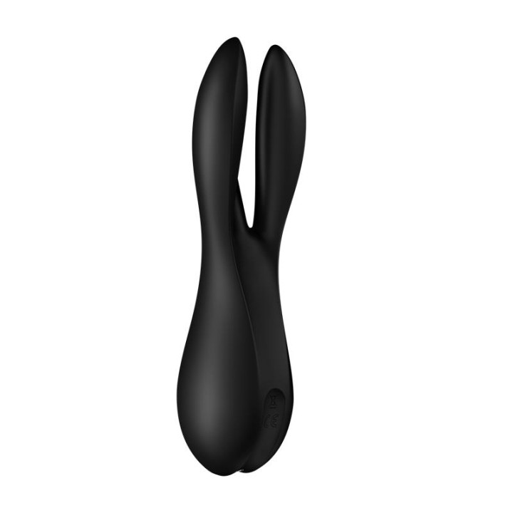 SATISFYER - THREESOME 2 VIBRATOR BLACK