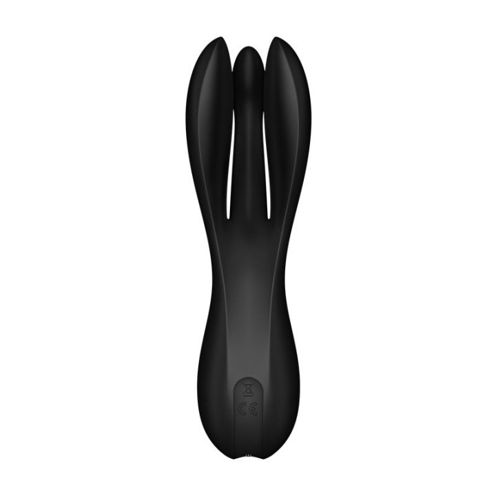 SATISFYER - THREESOME 2 VIBRATOR BLACK