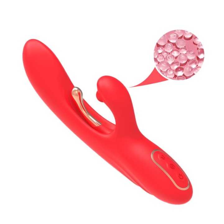 Vibrador Tickler com Rabbit