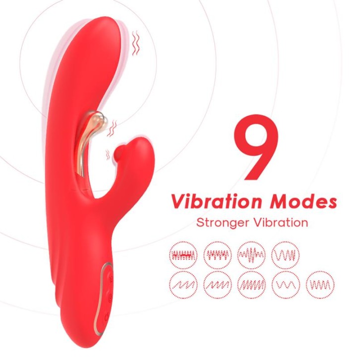 Vibrador Tickler com Rabbit