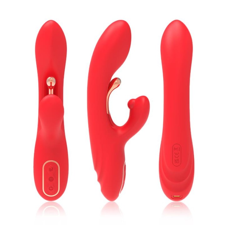 Vibrador Tickler com Rabbit