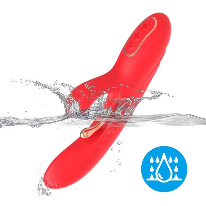 Vibrador Tickler com Rabbit