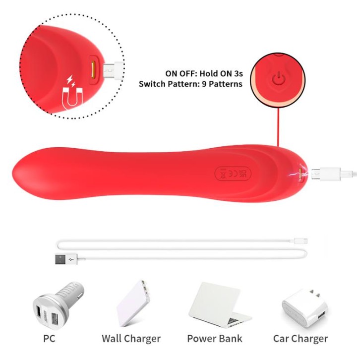 Vibrador Tickler com Rabbit