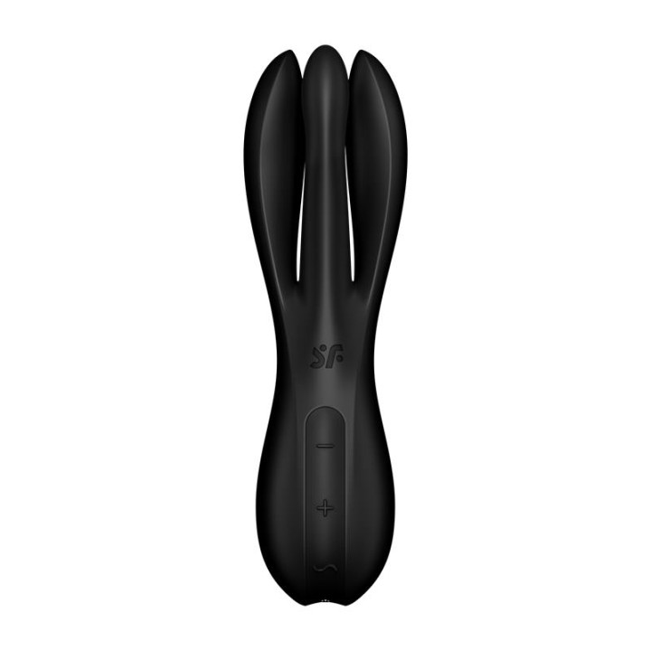 SATISFYER - THREESOME 2 VIBRATOR BLACK