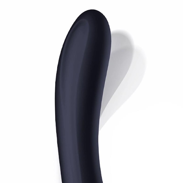 Darkspace Vibrador com Línguas Rotativas e Movimento Finger Azul