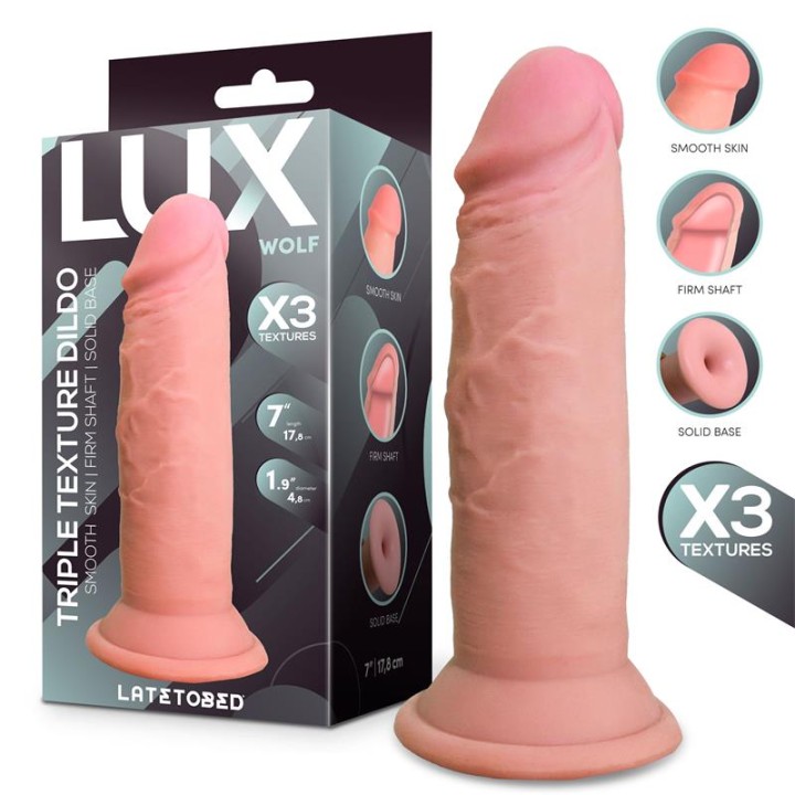 Dildo Wolf Tripla Densidade 7"