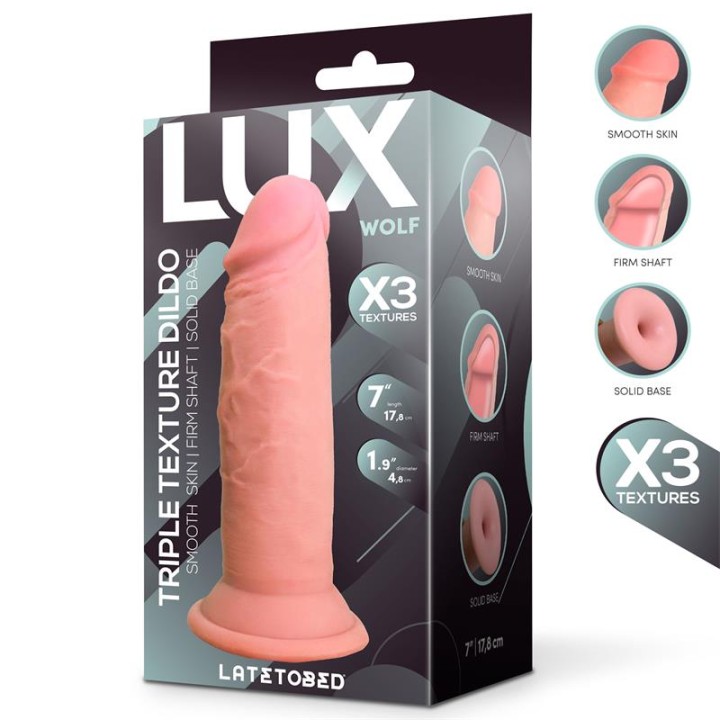 Dildo Wolf Tripla Densidade 7"