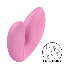 SATISFYER - LOVE RIOT FINGER VIBRATOR PINK