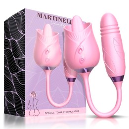 Martinella Estimulador de Clítoris e Ovo com Thrusting