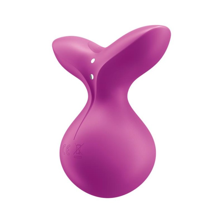 SATISFYER - VIVA LA VULVA 3 LAY-ON VIBRATOR VIOLET
