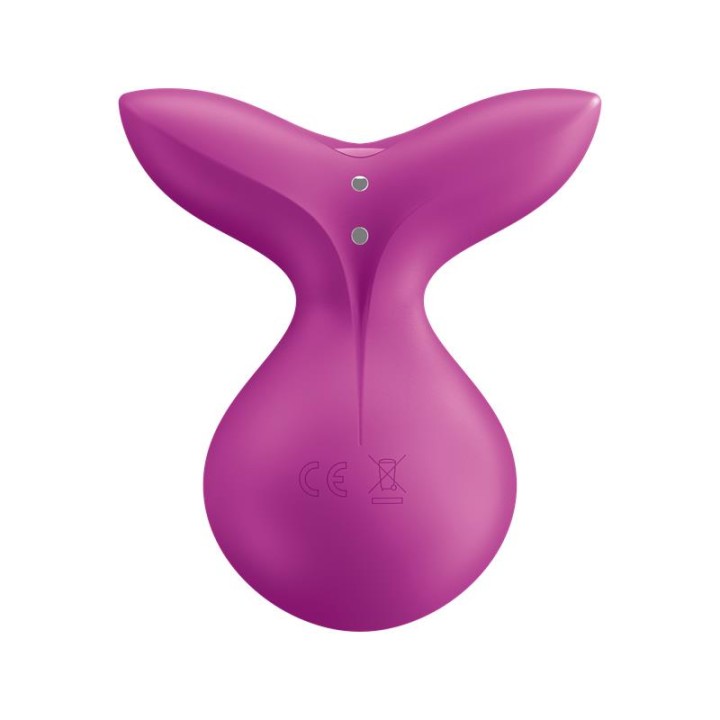 SATISFYER - VIVA LA VULVA 3 LAY-ON VIBRATOR VIOLET