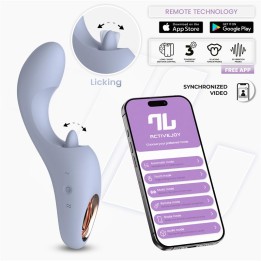Licky Vibrador com Língua Licking com App