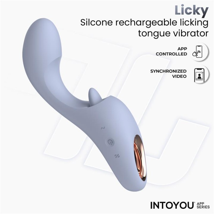 Licky Vibrador com Língua Licking com App