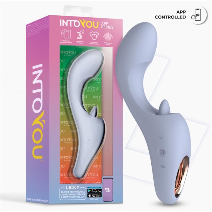 Licky Vibrador com Língua Licking com App