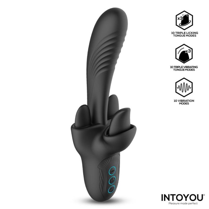 Triton Vibrador Língua Tripla