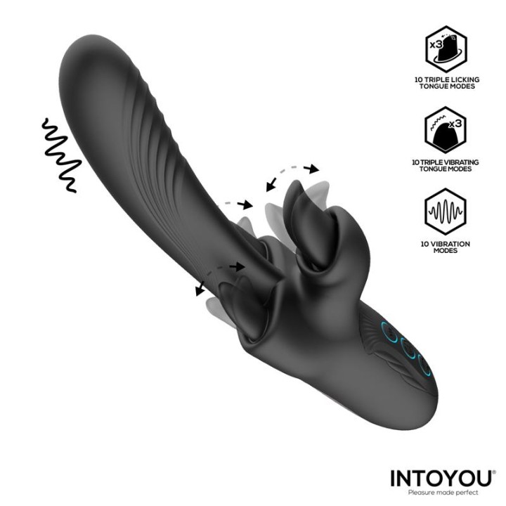 Triton Vibrador Língua Tripla