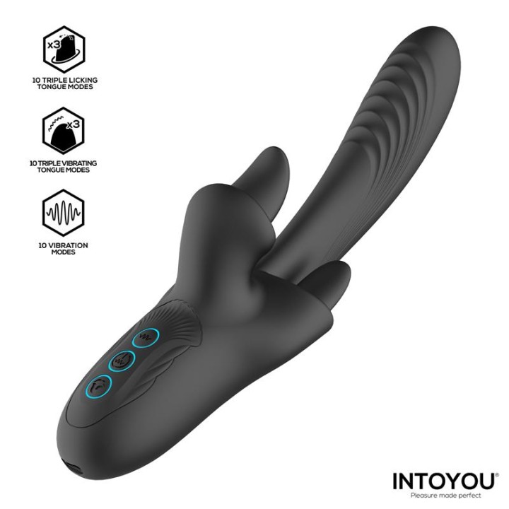 Triton Vibrador Língua Tripla