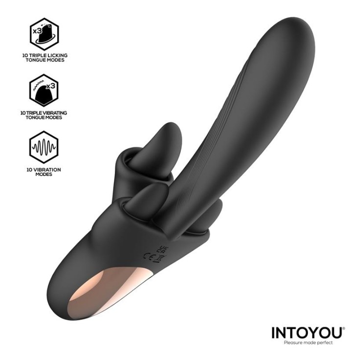 Triton Vibrador Língua Tripla