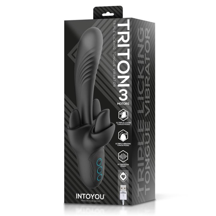 Triton Vibrador Língua Tripla