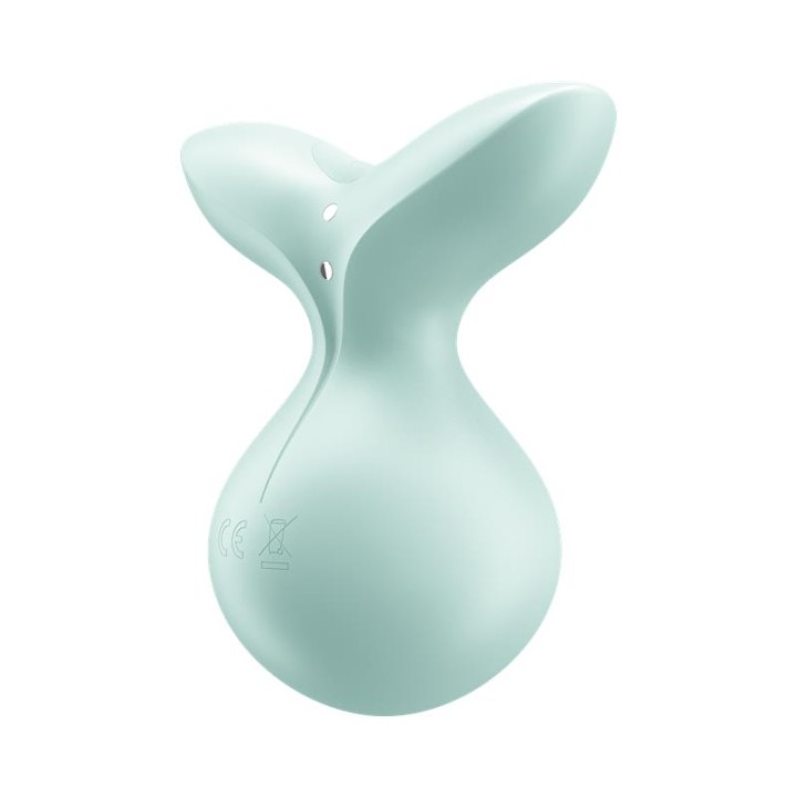 SATISFYER - VIVA LA VULVA 3 LAY-ON VIBRATOR GREEN