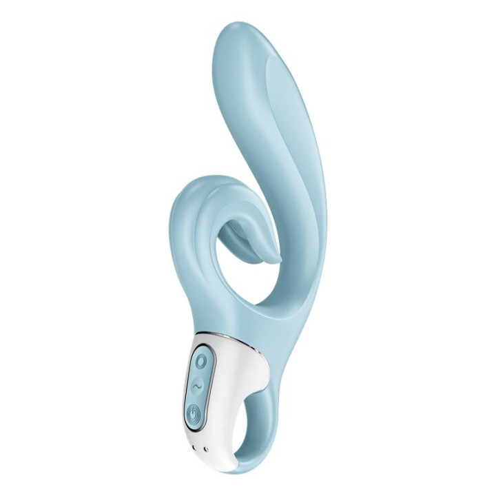 SATISFYER - LOVE ME RABBIT VIBRATION BLUE