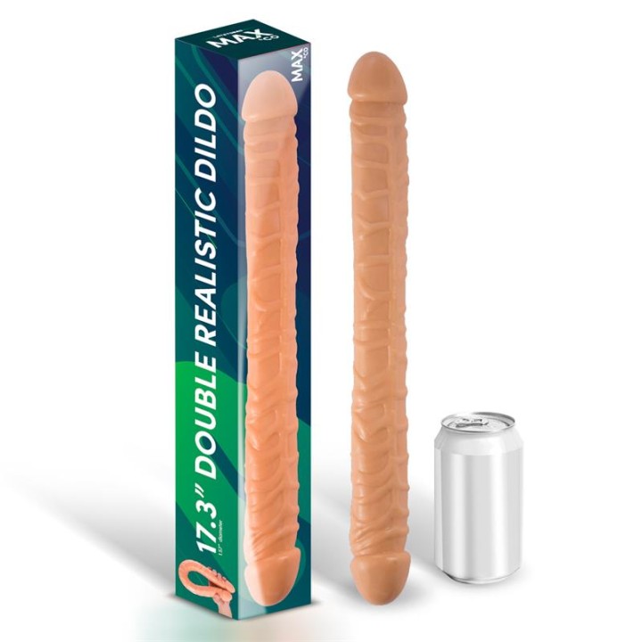 Trent Dildo Duplo Realista Natural 44 cm