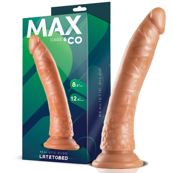 Dildo Realista com Ventosa Natural 8,65" - 22 cm