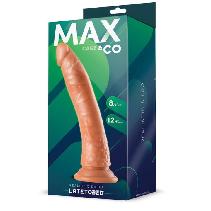 Dildo Realista com Ventosa Natural 8,65" - 22 cm