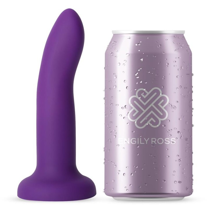Dildo que Muda de Cor de Roxo para Rosa Tamanho S 14 cm