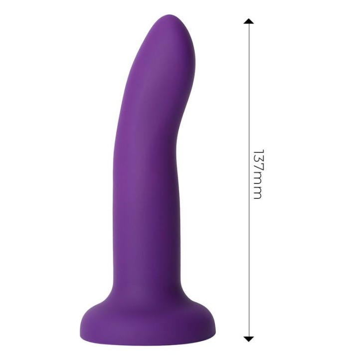 Dildo que Muda de Cor de Roxo para Rosa Tamanho S 14 cm