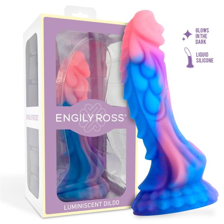 Dildo Dragão Brilha no Escuro 18 cm