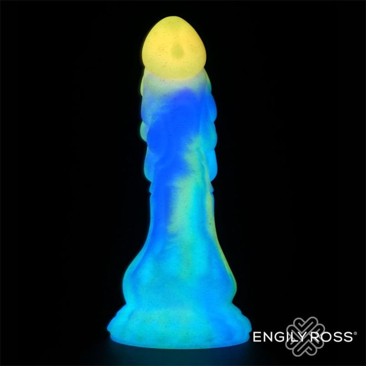 Dildo Dragão Brilha no Escuro 18 cm