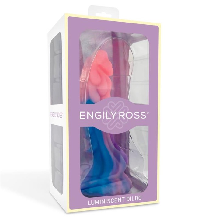 Dildo Dragão Brilha no Escuro 18 cm