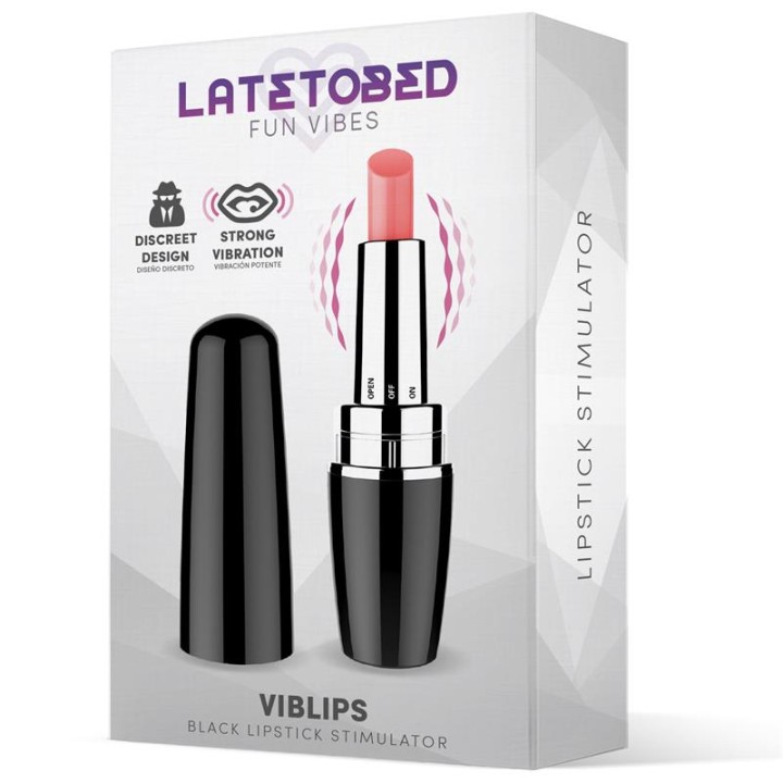 Viblips Estimulador Batom Preto
